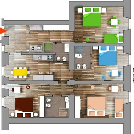 Wellnessinnrome Shortlet Exterior foto