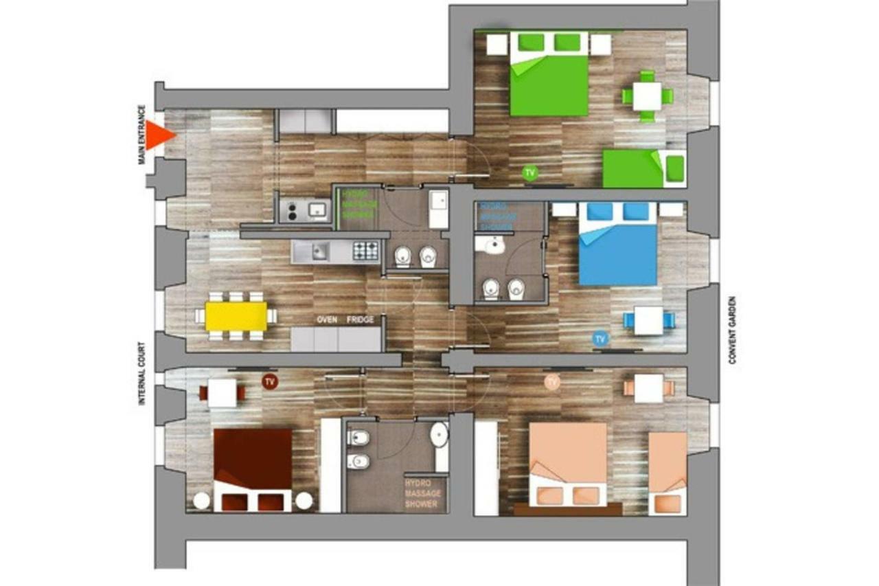 Wellnessinnrome Shortlet Exterior foto